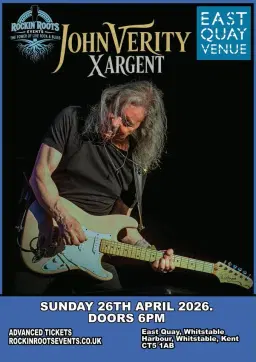 John Verity Band LIVE at The East Quay Venue, Whitstable!