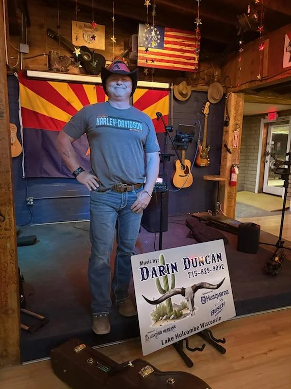 Music on the Patio with Darin Duncan at Vault Village, Gilman