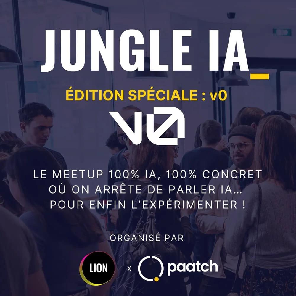 Prototyper un site ou une app avec l’IA : atelier v0 I Lion x Paatch