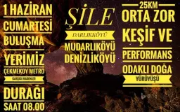 ŞİLE DARLIKKÖYÜ KOCAELİ MUDARLIKÖYÜ VE DENİZLİKÖYÜ KEŞİF VE PERFORMANS ODAKLI DOĞA YÜRÜYÜŞÜ