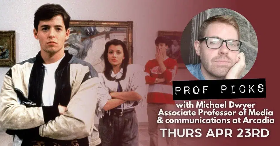Ferris Bueller's Day Off (1986) | Prof Picks with Michael Dwyer Associate Prof. of Media at Arcadia