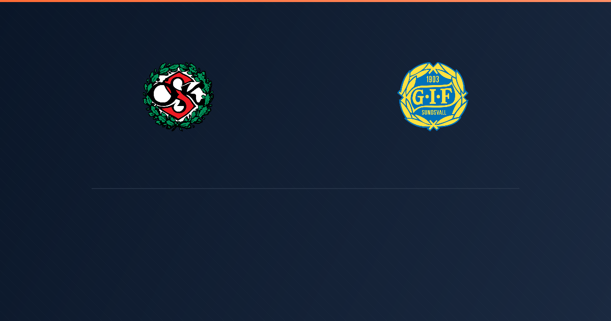 Örebro vs Sundsvall