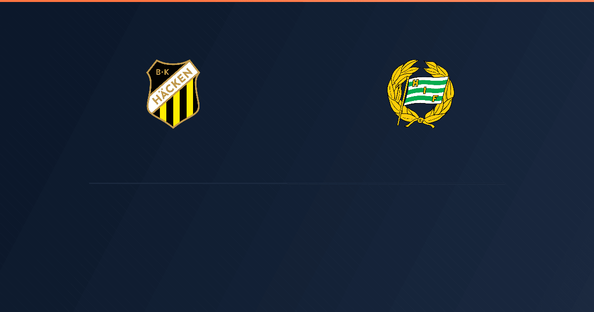Häcken vs Hammarby