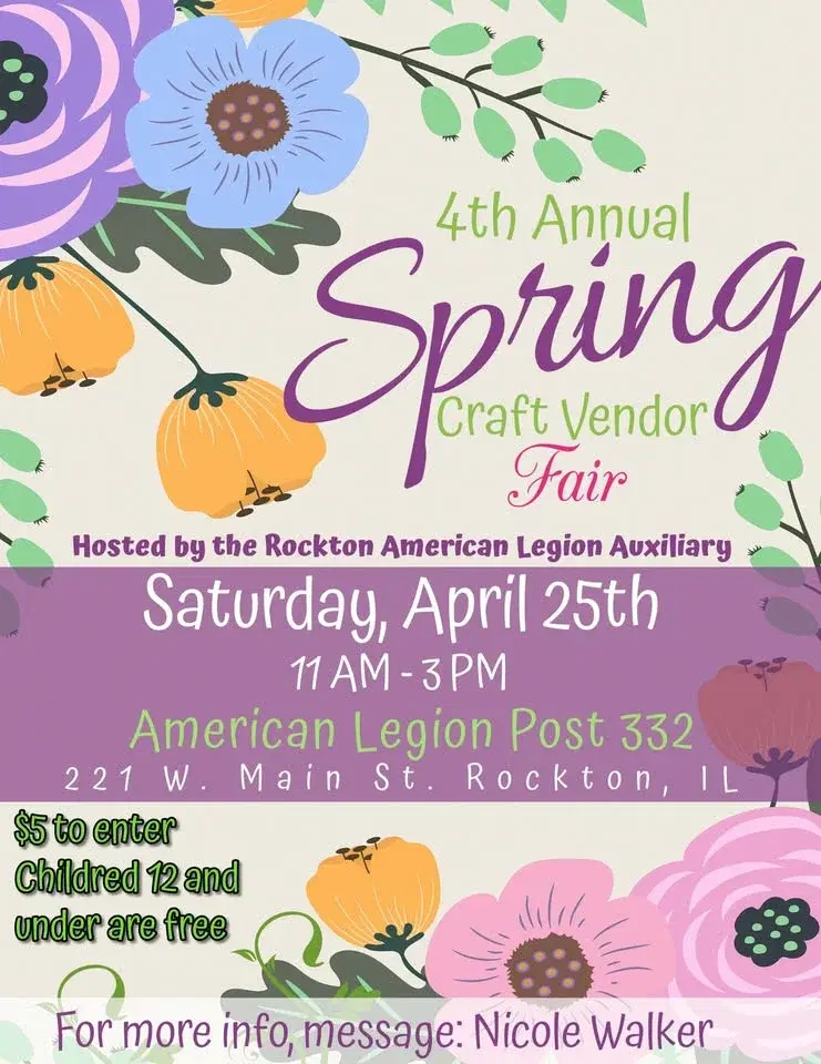 4th Annual Spring Craft Vendor Fair