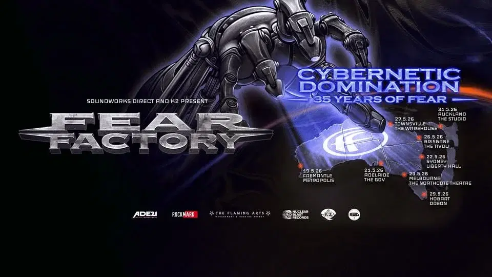 FEAR FACTORY | ‘Cybernetic Domination’ 35 Years Of Fear | Adelaide