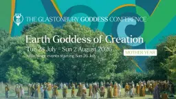 The Glastonbury Goddess Conference 2026