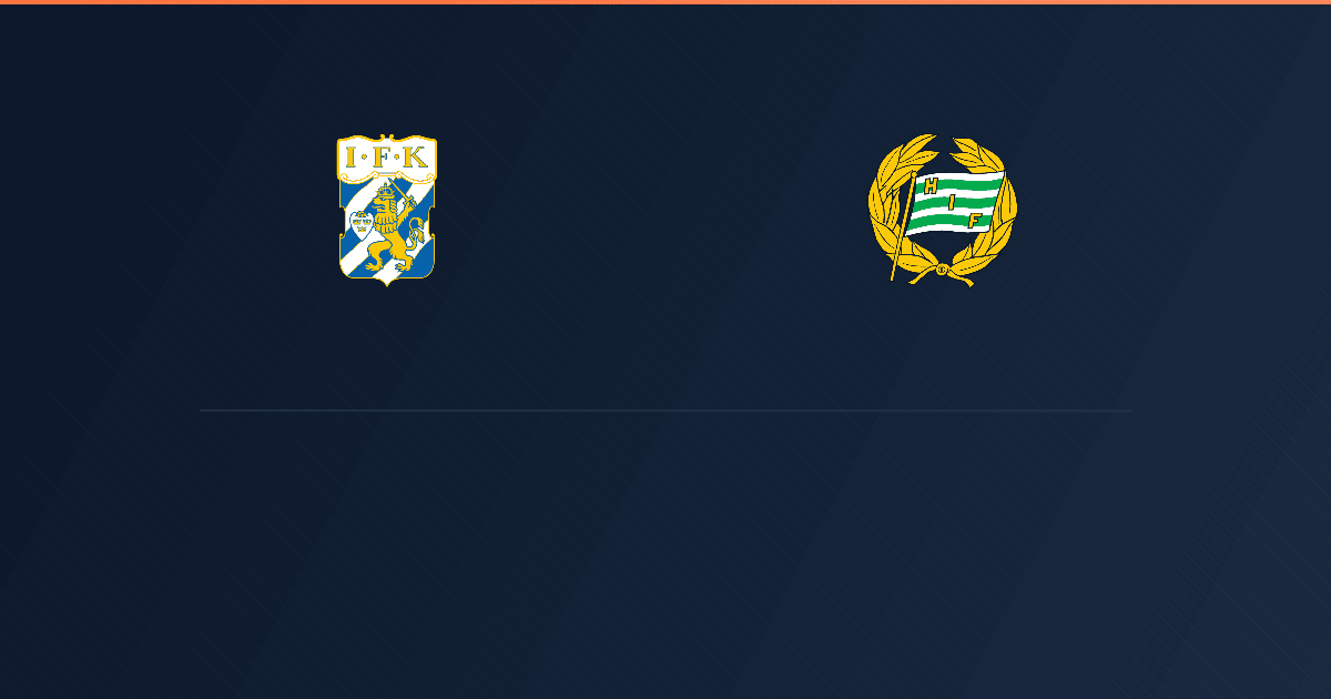 IFK Göteborg vs Hammarby