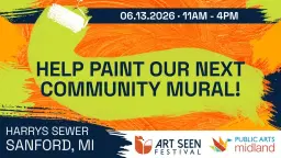 Art Seen Festival Community Mural Painting!