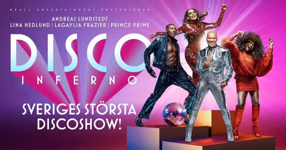 Disco Inferno: Sveriges största discoshow | Stockholm, Hamburger Börs