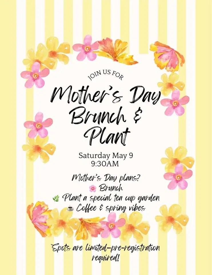 Mother’s Day Brunch & Plant