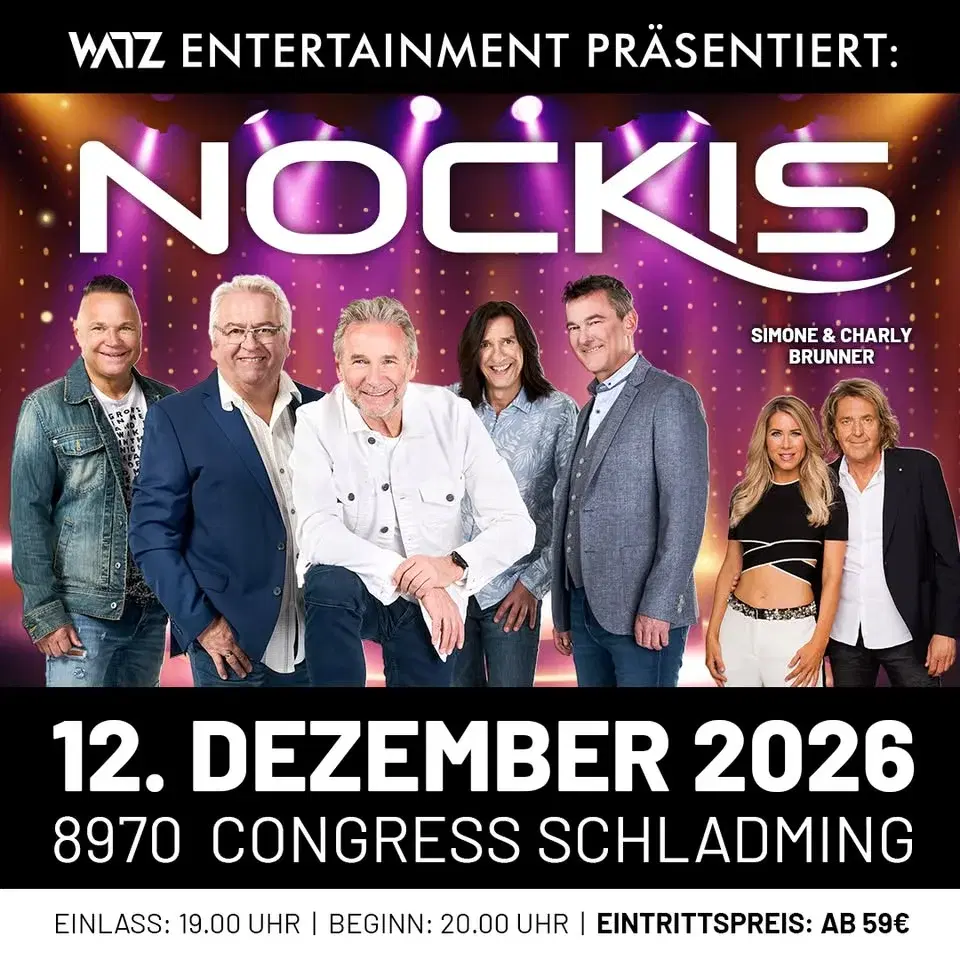 NOCKIS live on Stage | Congress Schladming am 12.12.2026