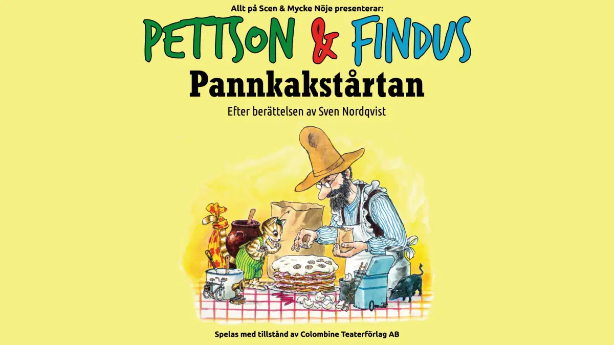 Pettson & Findus "Pannkakstårtan