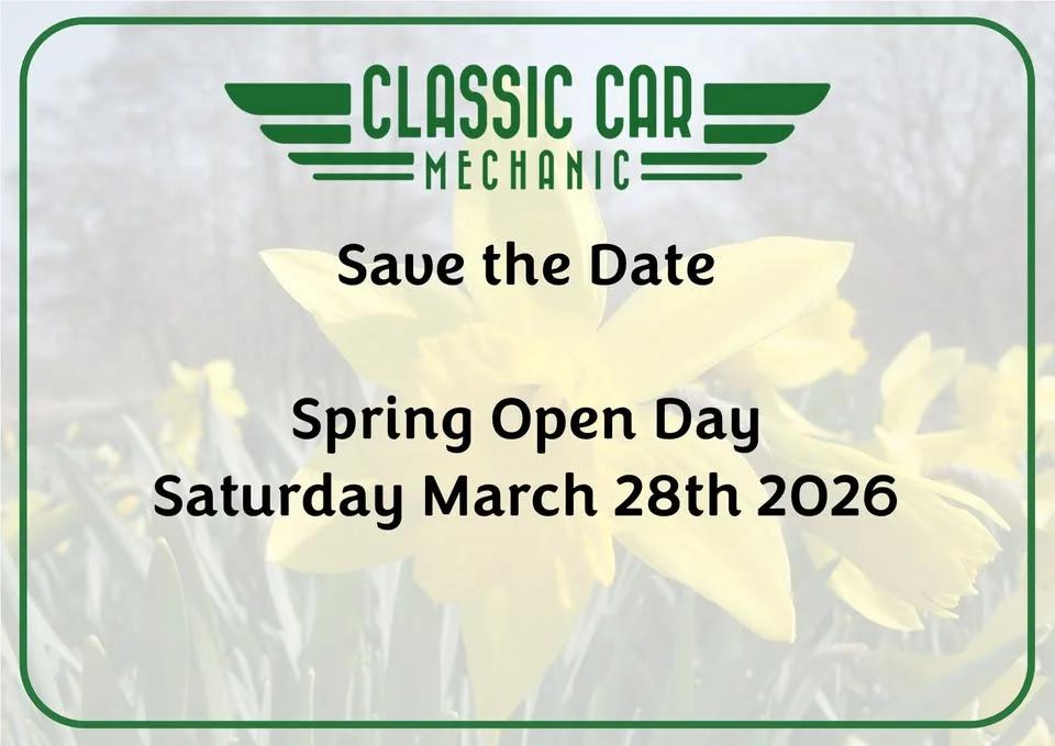 Spring 2026 Open Day - watch this space for further details as the plans get confirmed