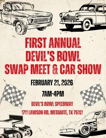 First Annual Devil's Bowl Swap Meet And Car Show!
