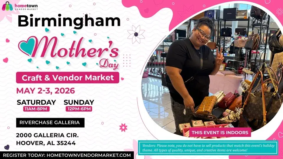 Birmingham Mother's Day Craft and Vendor Market!