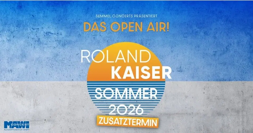 Roland Kaiser DIE OPEN AIRS! Sommer 2026 / ZUSATZSHOW / Halle Peißnitzinsel