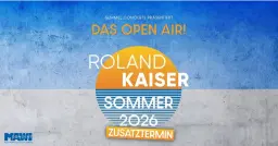 Roland Kaiser DIE OPEN AIRS! Sommer 2026 / ZUSATZSHOW / Halle Peißnitzinsel