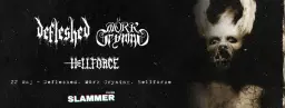 Defleshed - Mörk Gryning - Hellforce, Live @Klubb Slammer