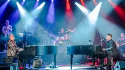 Face 2 Face Elton John and Billy Joel Tribute at the Woodstock Summer Concert Series