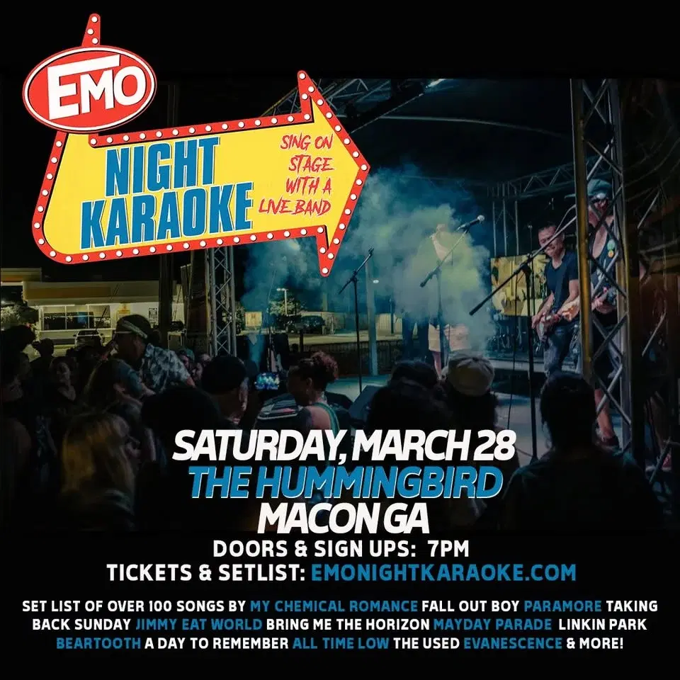 Emo Night Karaoke Macon, GA