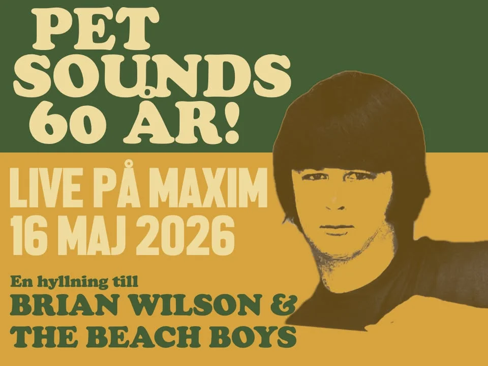 Pet Sounds 60 år - En hyllning till Brian Wilson & Beach Boys