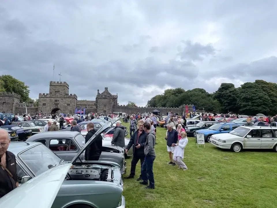 Classic & Performance Motor Show at Hoghton Tower
