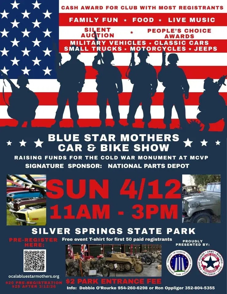 Blue Star Mothers Car & Bike Show