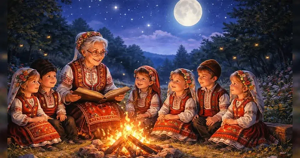 Фолклорна танцова група Жар 10г. юбилеен концерт „Бабо разкажи ми приказка“