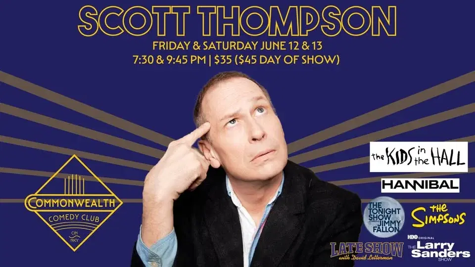 SCOTT THOMPSON presented by Commonwealth Comedy Club