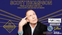 SCOTT THOMPSON presented by Commonwealth Comedy Club