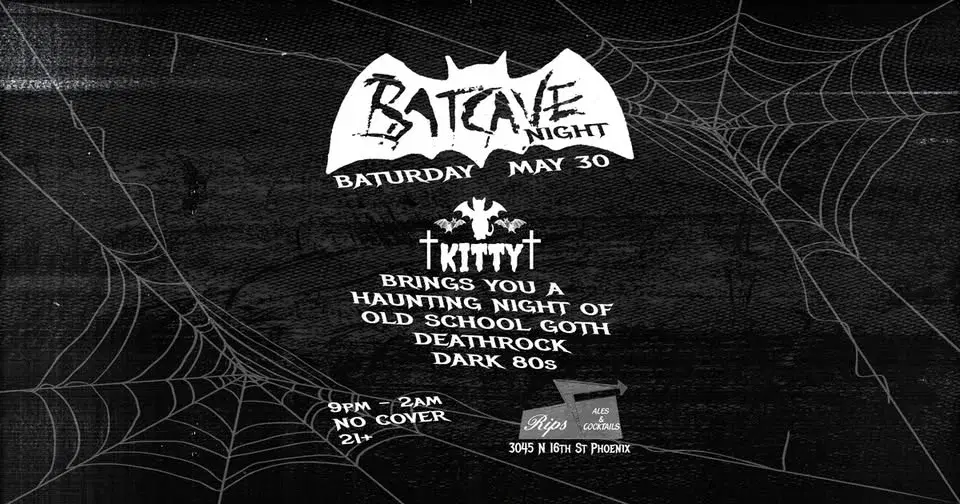 🦇 BATCAVE GOTH NIGHT 🦇