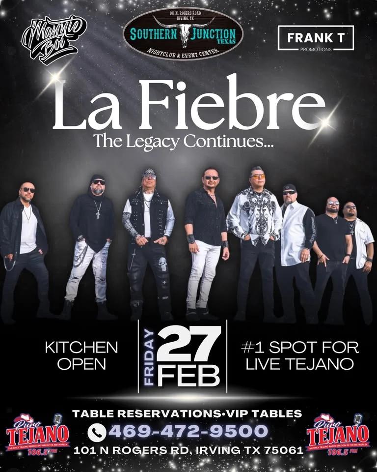 Southern Junction Texas presents - La Fiebre