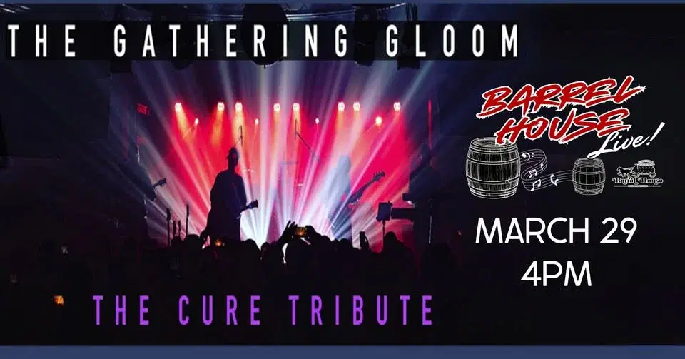 The Gathering Gloom (The Cure Tribute) at Barrel House Live!