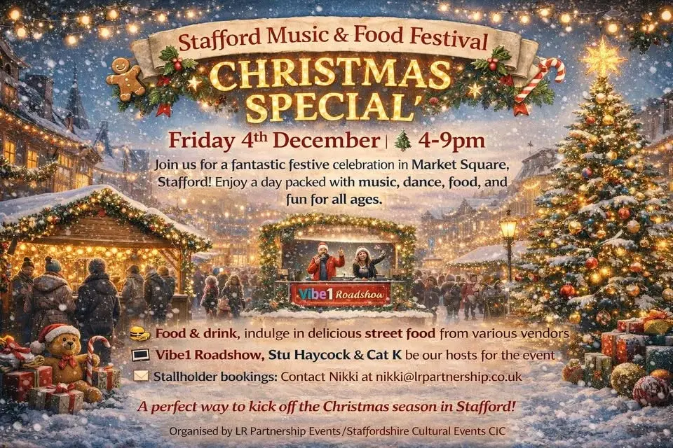Stafford Music & Food Festival- Christmas Special