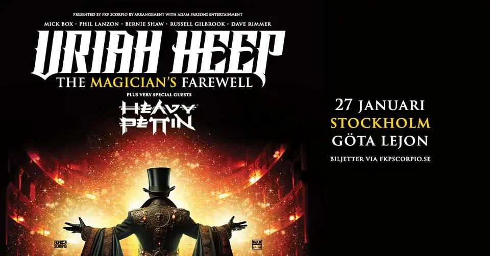 Uriah Heep – The Magician's Farewell | Stockholm