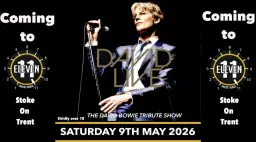 David Live the David Bowie tribute show live at Eleven Stoke