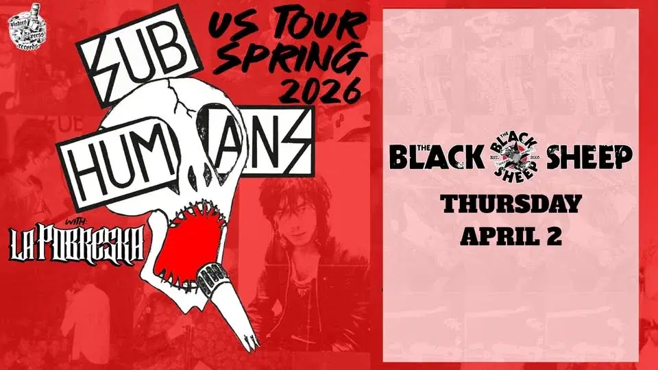 SUBHUMANS w/ La Pobreska • CO SPRINGS