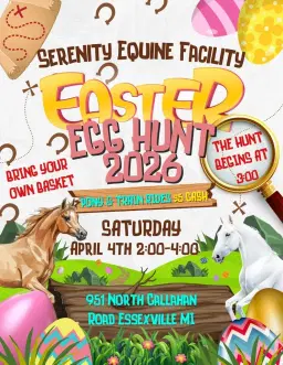 Serenity Equine 4th Annual Easter Egg Hunt
