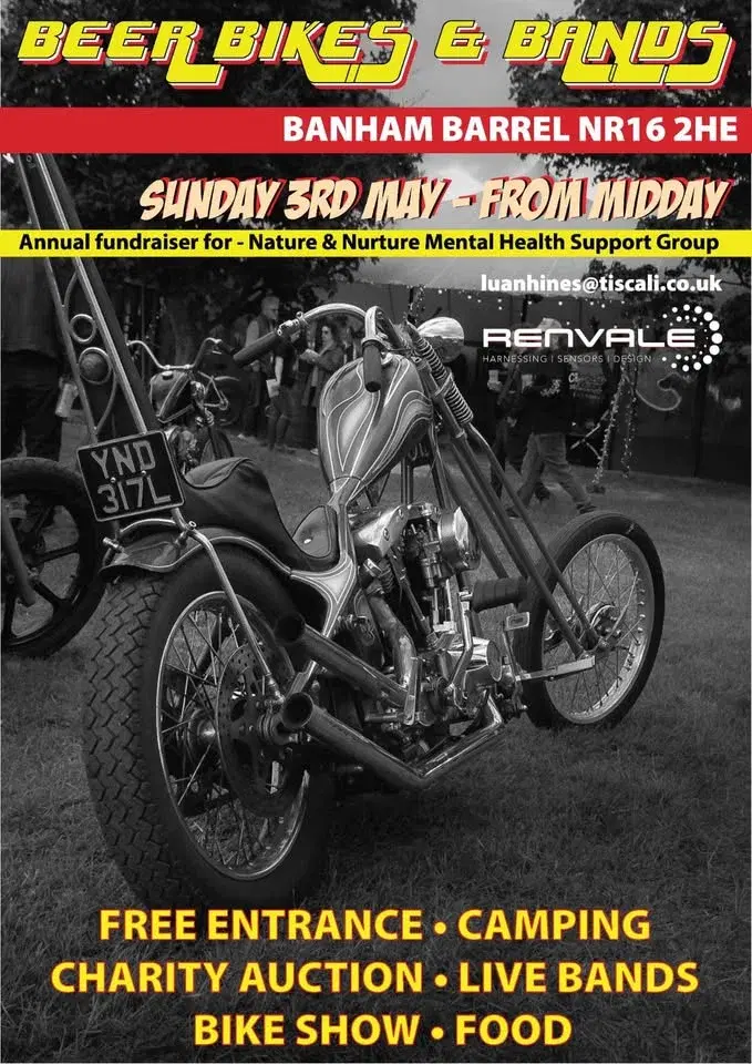 Beer Bikes and Bands at Banham Barrel
