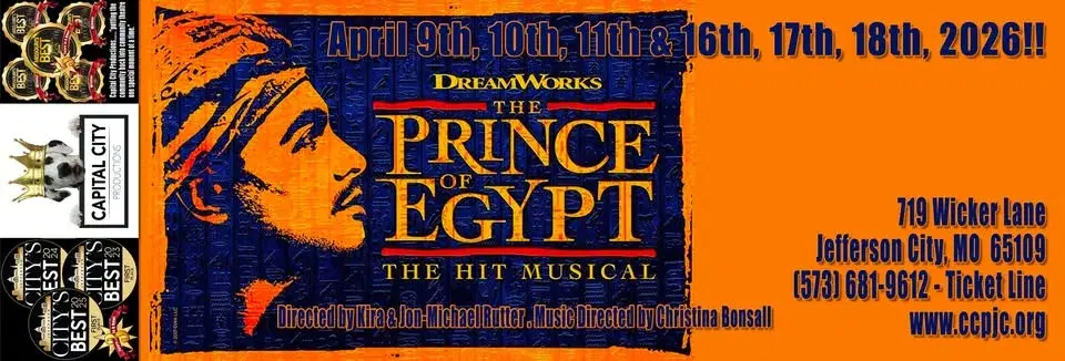 CCP’s DreamWorks “The Prince of Egypt, The Musical!” - Main Stage Dinner Production