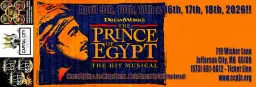 CCP’s DreamWorks “The Prince of Egypt, The Musical!” - Main Stage Dinner Production