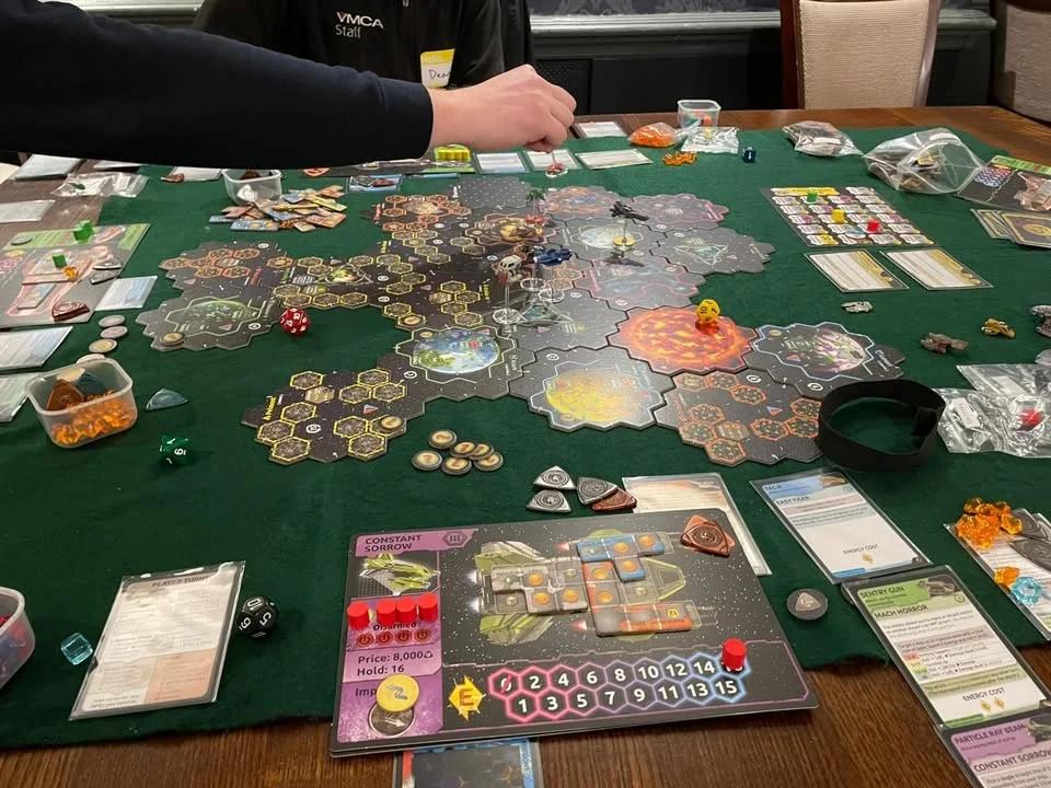 Games night - first Monday of the month