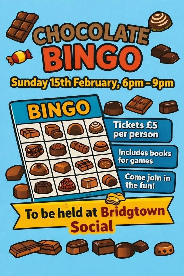 Chocolate Bingo @ Bridgtown Social