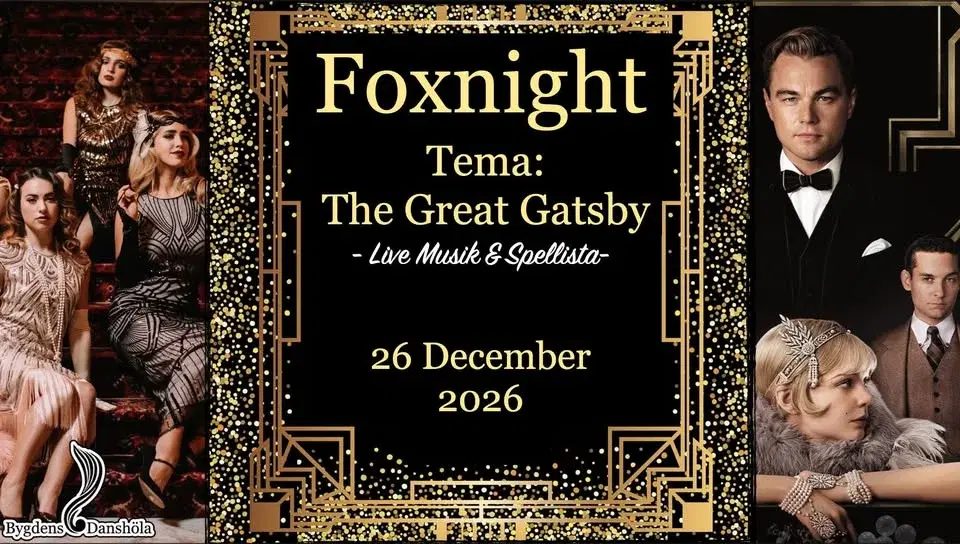 The Great Gatsby FOXNIGHT 2026!!