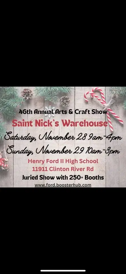 Saint Nick’s Warehouse 46th Annual Arts & Craft Show