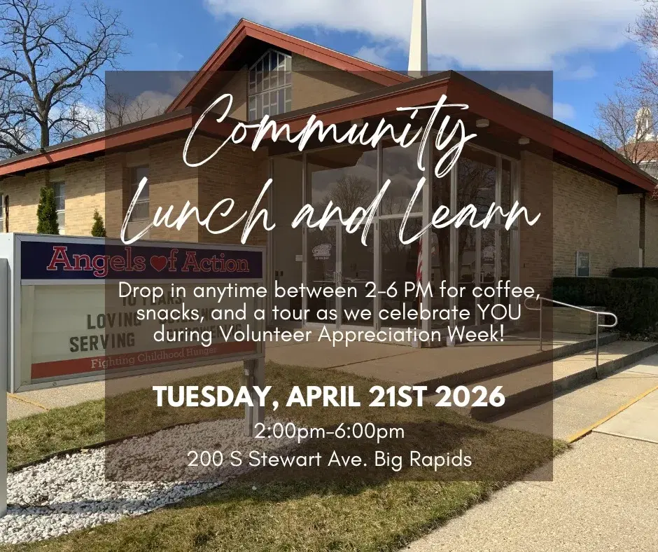 April Community Lunch & Learn- Open House!