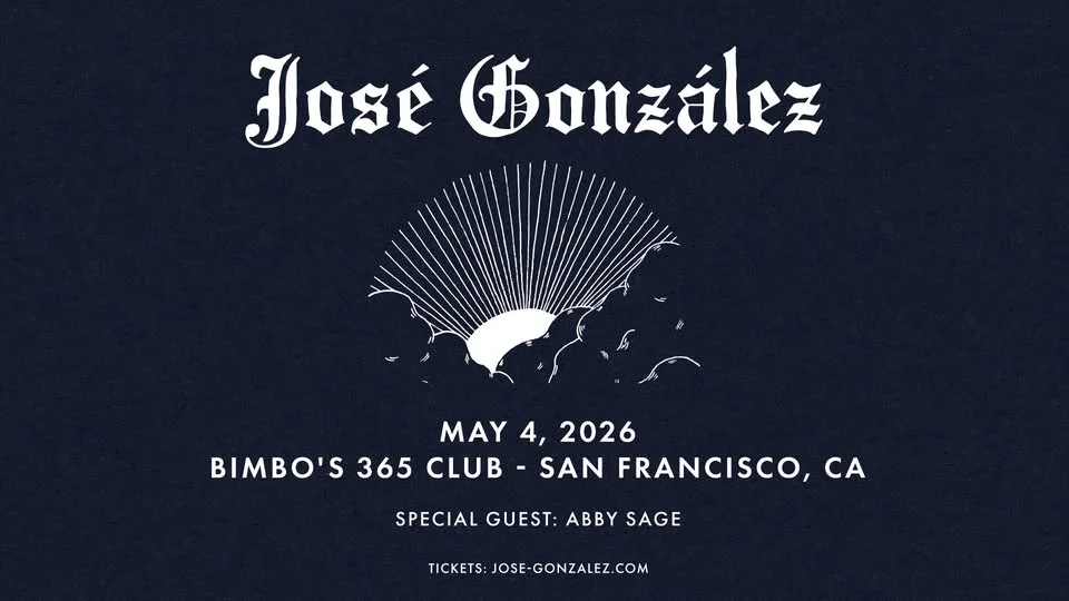 José González at Bimbo's 365 Club