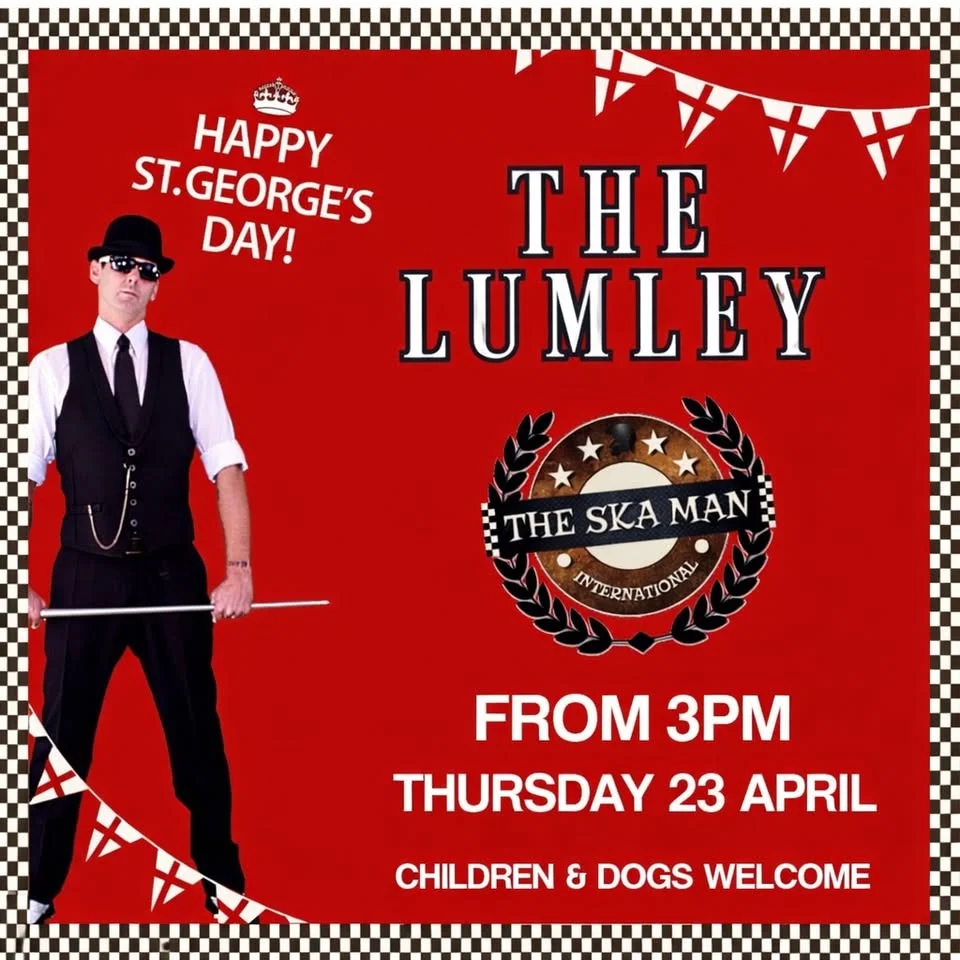 ST GEORGES DAY 2026 with SKAMAN INTERNATIONAL đŽó §ó ąó „ó źó §ó ż