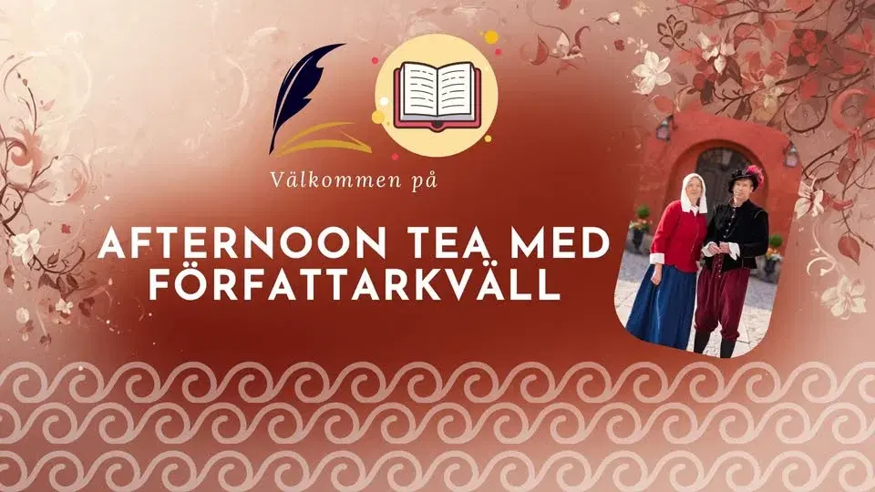 Afternoon Tea & Författarkväll med Andreas & Anna Karlsson