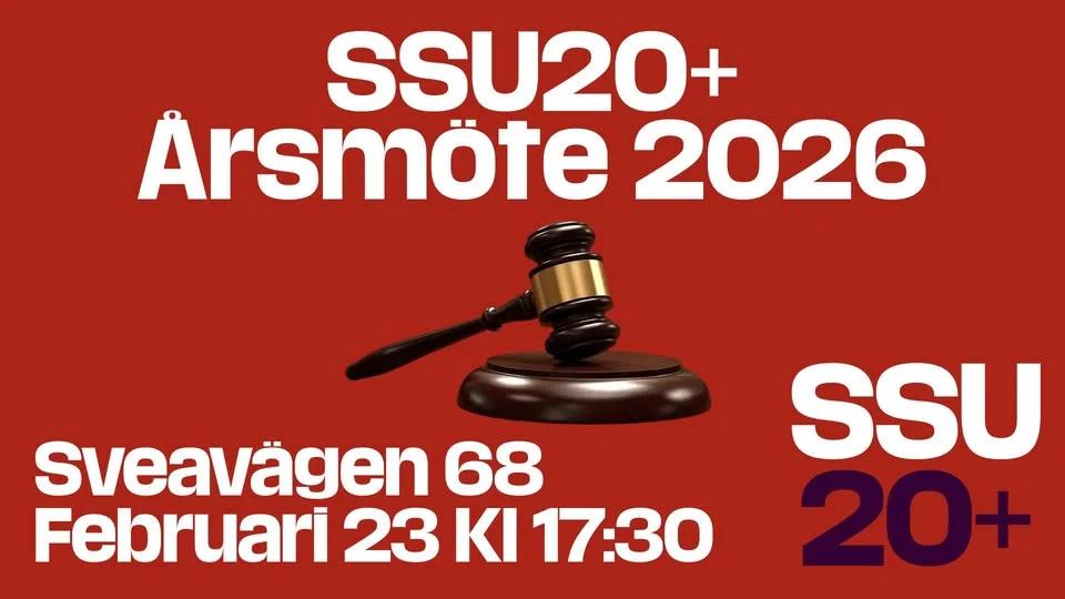 SSU20+ årsmöte 2026